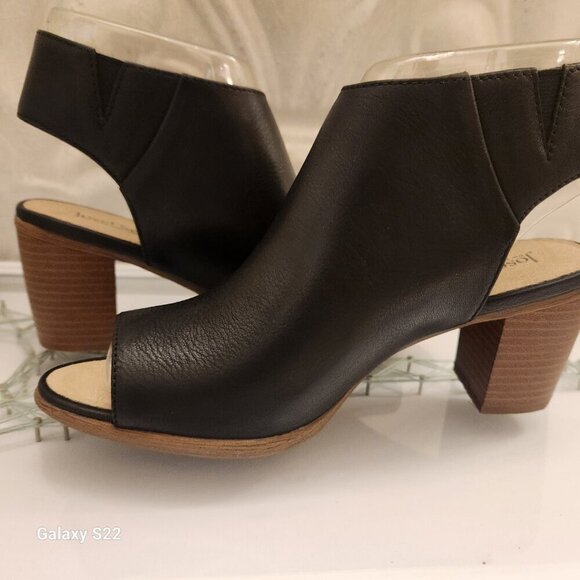 JOSEF SEIBEL Bonnie 09 Leather Peep-Toe Bootie Sandals. NIB. EU 37/US 6-6.5 - Picture 6 of 11